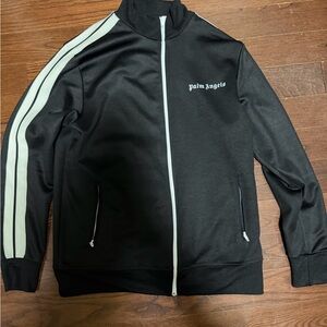 Palm Angels Black and White Track Jacket